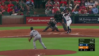 Carlos Correa Solo Homerun vs Yankees | Astros vs Yankees Game 2 ALCS