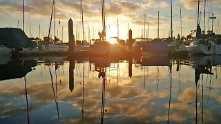 Nature Relaxation™ presents "Serene Marina Sunrise" San Diego 1080p Music Video