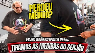 TIRAMOS AS MEDIDAS DO SERJÃO - SERÁ QUE ELE PERDEU ? - PROJETO SERJAO DOS FOGUETES