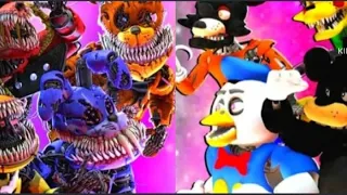 corrupted vs Disney animatronic