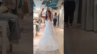 Италия Венеция белое платье Isabel Marant Fandaco dei Tedeschi Venezia