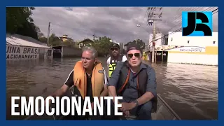 Cabrini acompanha momento em que homem reencontra a casa de onde fugiu, no Rio Grande do Sul