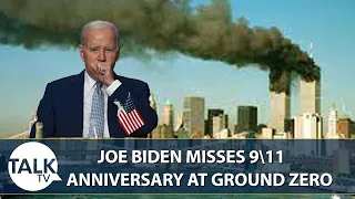 “This Is Very Anti-American!” | President Joe Biden Misses 9/11 Anniversary At Ground Zero