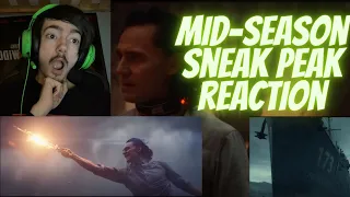 Marvel Studios' Loki Mid-Season Sneak Peek Trailer REACTION *THERES SO MUCH LEFT TO COME*