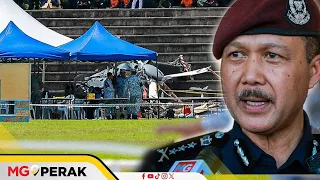 MGPerak : Nahas Helikopter Terhempas Kru Terdiri Daripada Tujuh Lelaki, Tiga Wanita - KP Perak