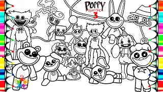 Poppy Playtime 3 New Coloring Pages / How To Color Poppy Playtime Characters  / NCS Music
