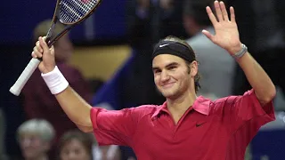 Roger Federer vs Tommy Haas 2000 Basel R1 Highlights