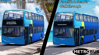 Metrobus South East E400 Facelift & Scania Walkthrough | Croydon Roblox