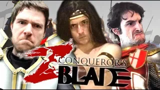 COMMENT (NE PAS) PRENDRE JERUSALEM!!! -Conqueror's Blade- avec JDG, Benzaie, Jehal & Bob