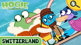 Learn About SWITZERLAND! ⛄🌍 Hogie the Globehopper Full Episodes 🧭 Geography for Kids