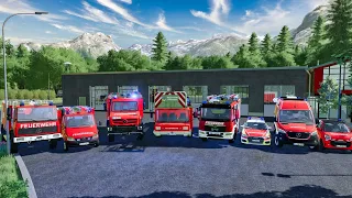 LS22 Feuerwehr DLC - Diese Feuerwehr Fahrzeuge sind ideal für dein Roleplay Projekt mit Freunden 🚒😍