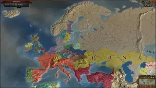 Europa Universalis 4 AI Timelapse - Extended Timeline Mod 447-2555
