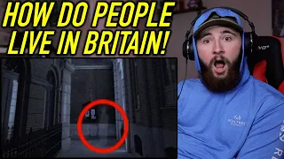Top 10 Most Haunted Places in Britain - American Reacts *TERRIFYING*