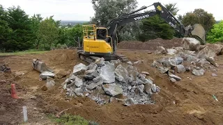 Drilling and Blasting hard Granite in a residential area