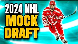 Top 10 2024 NHL Mock Draft (Post Draft Lottery)