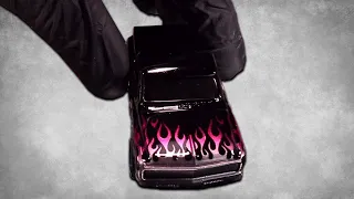 Painting Hot Wheels Cars - Chevy C-10 w/Flames