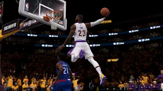 NBA LIVE 19 West Finals 2020 LA Clippers vs LA Lakers Insane Game Max Quality PS4 PRO