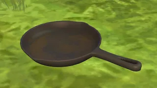 Megalovania but every instrument is a frying pan