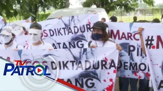Iba-ibang grupo nagprotesta VS pagbabalik ng mga Marcos sa Malacañang | TV Patrol