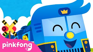 🚂Le Train | Chansons des Voitures | Pinkfong, Bébé Requin ! Chansons pour Enfants