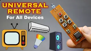 How to make Universal Remote Controller for all Devices