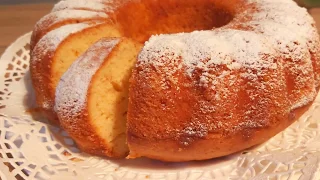 If you have milk and eggs? Make a quick, delicious cake without a mixer!