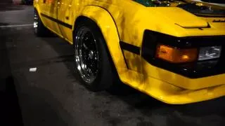 2JZGTE VVTI Toyota Celica Supra MK2 with SSR wheels walk around