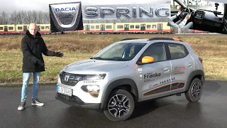 Der neue Dacia Spring im Test - Endlich weg von Bus&Bahn? Was kann das günstigste e-Auto? Review