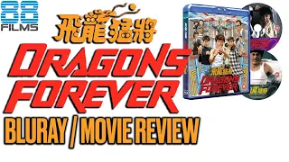 88 Films - Jackie Chan's Dragons Forever Bluray / Movie REVIEW