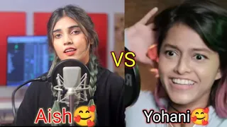 Manike Mage Hithe Yohani vs Aish cover 2021 Damaka🥰 SMM VAIRAL