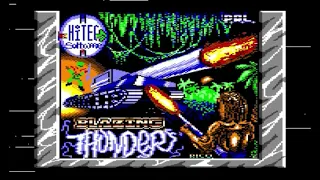 Blazing Thunder C64 Title Theme Game Music HQ Chiptune (Sounds by Japmaster)