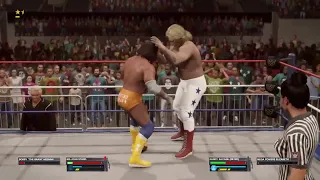 Macho Man Randy Savage vs. Big John Studd WWE2K23