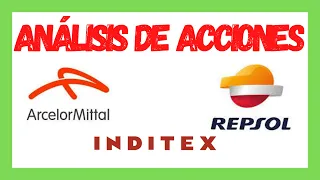 Análisis Técnico de Acciones: Inditex, Arcelormittal y Repsol