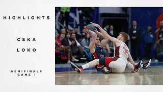 CSKA vs Lokomotiv Kuban Highlights Semifinals Game 1 | Season 2021-22