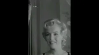 Marilyn Monroe Archive Footage - Press conference At The Savoy Hotel London 1956. close-up. silent