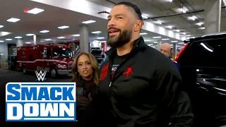 Roman Reigns blows off Kayla Braxton in SmackDown arrival: SmackDown highlights, June 16, 2023