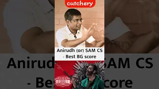 Director Lokesh Kanagaraj speaks about Anirudh & SAM CS-Who is the best in background music #shorts