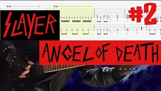 Slayer - Angel Of Death #1-2 【BPM=170~204 + Gt,Ba TAB】