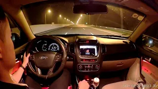 Sorento Night Drive [ Từ Nội Bài về Hải Phòng ] P3