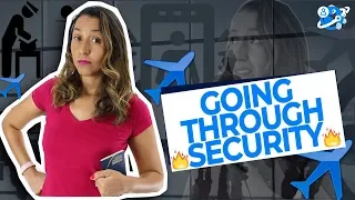 How To Go through SECURITY At the AIRPORT - English at the Airport