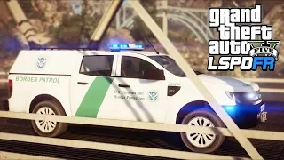 GTA 5 - LSPDFR Ep332 - Mysterious Explosion - Border Patrol!!