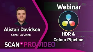 Pro Video x Blackmagic Design – New HDR Tools Webinar