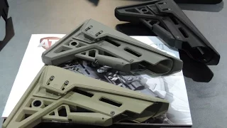 Advanced Technology International AR15 Tactlite stock at SHOT Show 2015