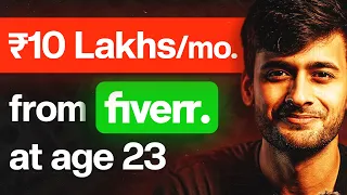 23 YEAR OLD Earns 10 LAKHS/Month As Fiverr Freelancer 🤯 | Ishan Sharma