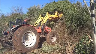 En el RESCATE del cercado hoy me ayuda Feli con el TRACTOR