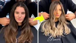 TOP 3 Blonde Balayage Hair Transformations by Mounir