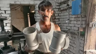 manufacturing of pipe Elbow || incredible technique of making Elbow || pipe fitting