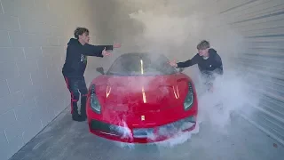 I BROKE MY TWIN'S FERRARI..