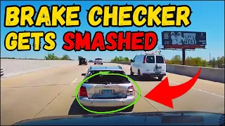 Crazy Road Rage USA & Canada | Bad Drivers, Car Crashes, Semi Brake Check, Insurance scam, Karen.