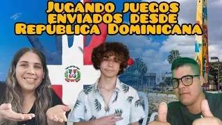 Jugando juegos enviados de República Dominicana con 2 youtubers invitados a mi canal 🇩🇴🇨🇺